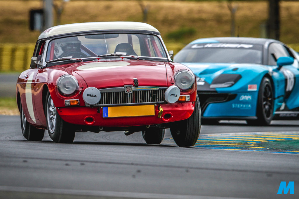 MG MGB GT & Ligier JS2 R
